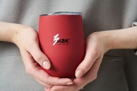 Кофер Знак кофе  кирпичного цвета 