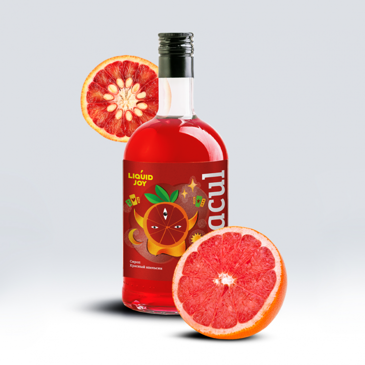 Сироп "Красный апельсин" Oracul 0,7л