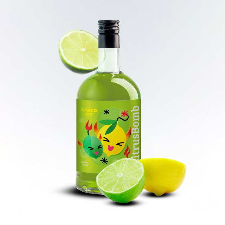 Сироп «Лимон-лайм» Citrus bomb 0,7л
