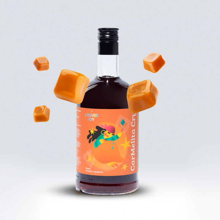 Сироп "Солёная карамель" Carmelita Cry 0,7л